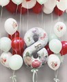 Набор №175 - композиция на 8 марта с шарами в потолок - фото 48300